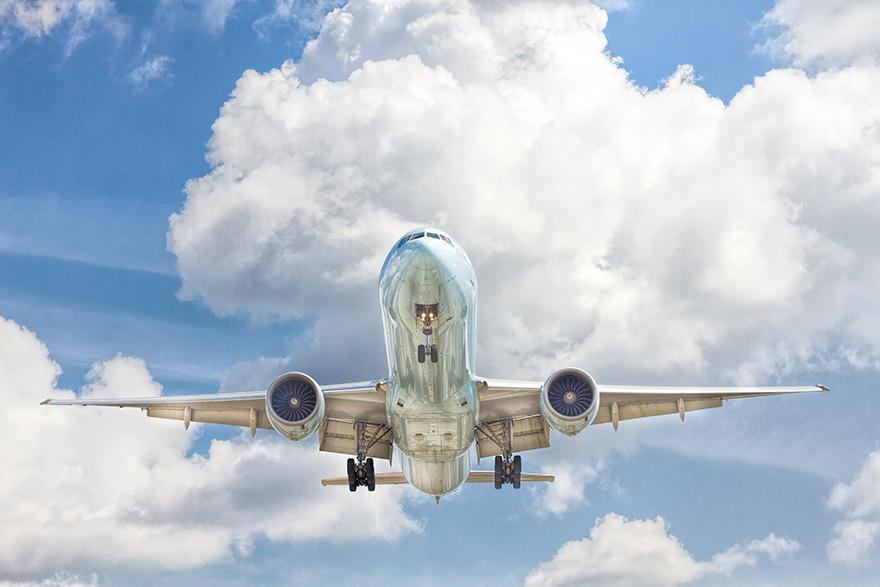 viewing a grey plane from underneath