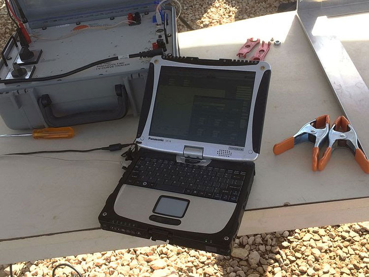 toughbook setup for utilities field work