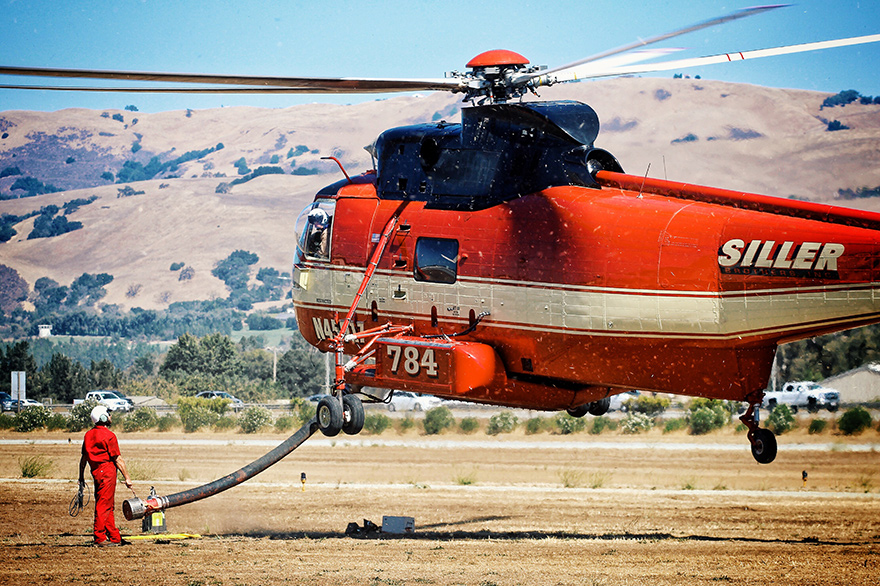 refueling helicopter